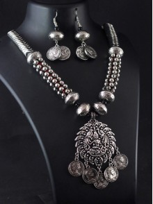 Oxidised Jewelry Set